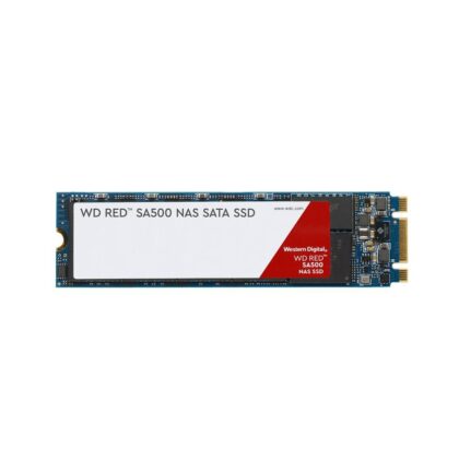 SSD WESTERN DIGITAL Red SA500 1TB M.2 SATA 3.0 Write speed 530 MBytes/sec Read speed 560 MBytes/sec 2.38mm TBW 600 TB MTBF 2000000 hours WDS100T1R0B  WDS100T1R0B 718037872360