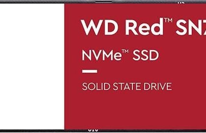 SSD WESTERN DIGITAL Red SN700 1TB M.2 PCIE NVMe Write speed 3000 MBytes/sec Read speed 3430 MBytes/sec WDS100T1R0C  WDS100T1R0C 718037891323