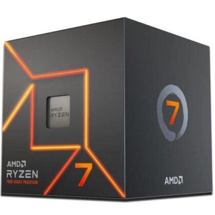 CPU AMD Desktop Ryzen 7 7700 Raphael AM5 3800 MHz Cores 8 32MB Socket SAM5 65 Watts GPU Radeon BOX 100-100000592BOX  100-100000592BOX 730143314497