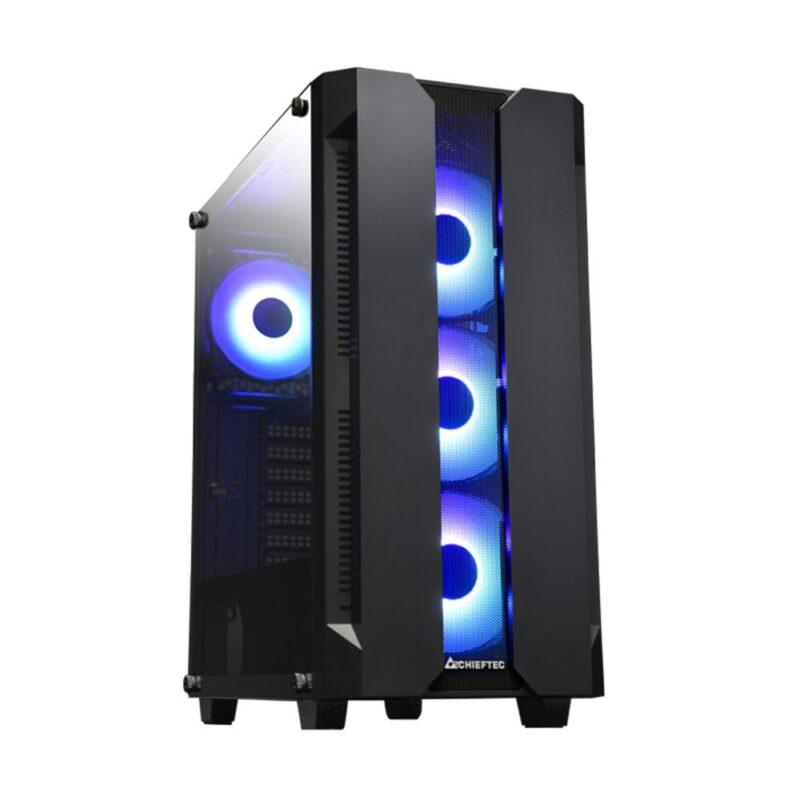 Case CHIEFTEC HUNTER MidiTower ATX MiniITX Colour Black GS-01B-OP  GS-01B-OP 753263077226