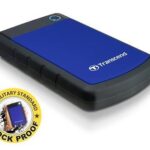 External HDD TRANSCEND StoreJet 1TB USB 3.0 Colour Blue TS1TSJ25H3B  TS1TSJ25H3B 760557828112