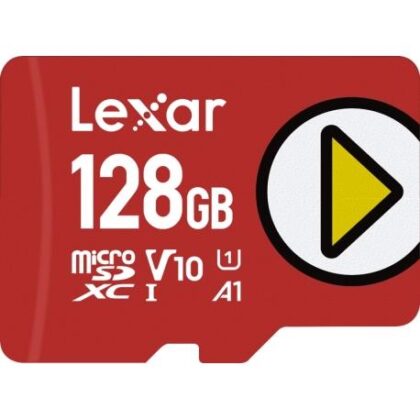 MEMORY MICRO SDXC 128GB UHS-I/PLAY LMSPLAY128G-BNNNG LEXAR  LMSPLAY128G-BNNNG 843367121779