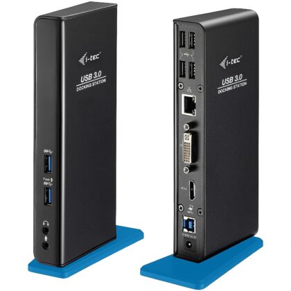 i-tec USB 3.0 Dual Docking Station U3HDMIDVIDOCK 8595611700620