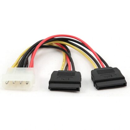 Gembird Molex to 2x SATA Cable