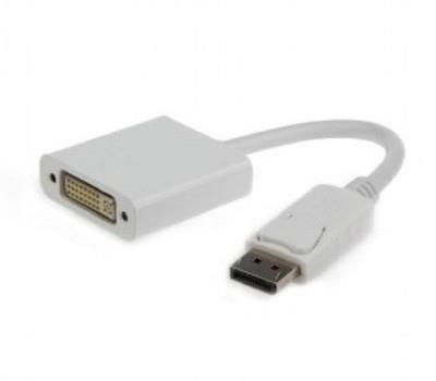 I/O ADAPTER DISPLAYPORT TO DVI/WHITE A-DPM-DVIF-002-W GEMBIRD  A-DPM-DVIF-002-W 8716309078740