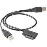 Gembird External USB to SATA adapter for slim SATA SSD/DVD A-USATA-01 8716309089791