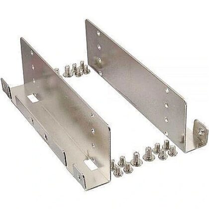 Gembird metal mounting frame for 4 x 2.5&apos;&apos; HDD/SSD to 3.5&apos;&apos; bay MF-3241 8716309093606