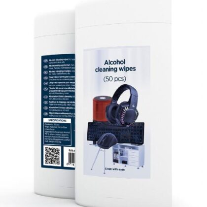 CLEANING WIPES 50PCS/CK-AWW50-01 GEMBIRD  CK-AWW50-01 8716309119245