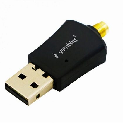 Gembird Adapter High Power USB WiFi 300 Mbps WNP-UA300P-02 8716309119641