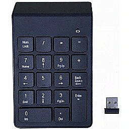 Gembird KPD-W-02 Wireless numeric keypad 18 keys black KPD-W-02 8716309124935
