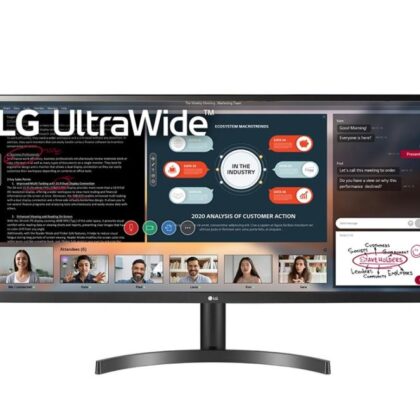 LCD Monitor LG 34WP500-B 34" 21 : 9 Panel IPS 2560x1080 21:9 75Hz Matte 5 ms 34WP500-B  34WP500-B 8806091155856