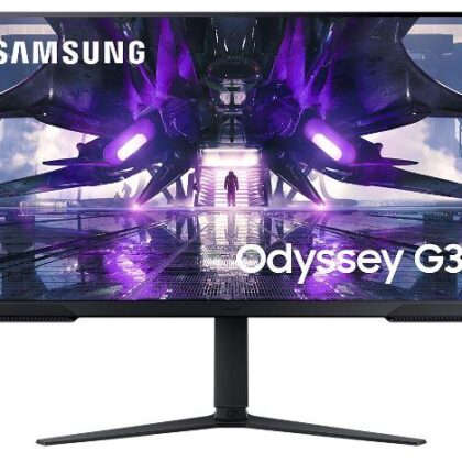 LCD Monitor SAMSUNG S32AG320NU 32" Gaming Panel VA 1920x1080 16:9 165Hz 1 ms Swivel Pivot Height adjustable Tilt Colour Black LS32AG320NUXEN  LS32AG320NUXEN 8806092802179