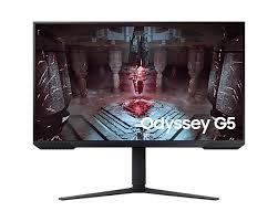 LCD Monitor SAMSUNG Odyssey G5 G51C 32" Gaming 2560x1440 16:9 165Hz 1 ms Swivel Pivot Height adjustable Tilt Colour Black LS32CG510EUXEN  LS32CG510EUXEN 8806094659177