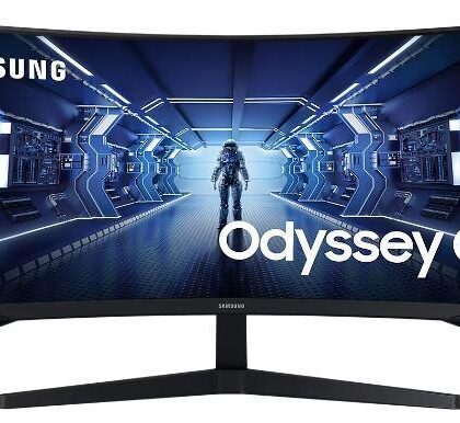 LCD Monitor SAMSUNG Odyssey G5 34" Gaming/Curved/21 : 9 Panel VA 3440x1440 21:9 1 ms Tilt Colour Black LC34G55TWWPXEN  LC34G55TWWPXEN 8806094796315