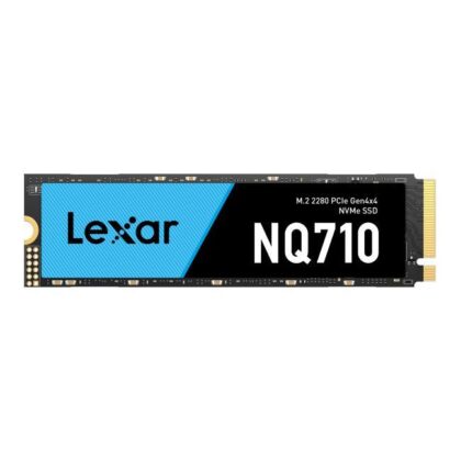 SSD LEXAR NQ710 1TB Heatsink M.2 PCIe Gen4 NVMe Write speed 3300 MBytes/sec Read speed 5000 MBytes/sec TBW 340 TB MTBF 150000 hours LNQ710X001T-RNNNG  LNQ710X001T-RNNNG 10843367132291