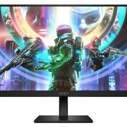 LCD Monitor HP 780J4E9 27" Gaming Panel IPS 2560x1440 16:9 240 Hz Matte Speakers Tilt Colour Black 780J4E9  780J4E9 197029617422