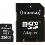 MEMORY MICRO SDXC 256GB UHS-I/W/ADAPTER 3423492 INTENSO  3423492 4034303028801