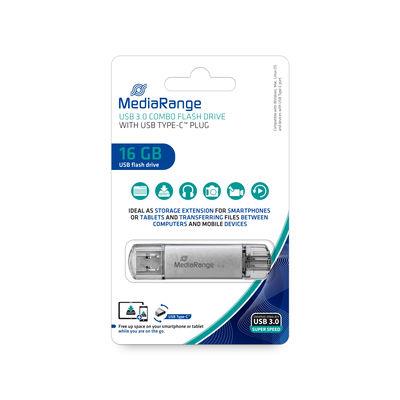 MEMORY DRIVE FLASH USB3 16GB/MR935 MEDIARANGE  MR935 4260459614166