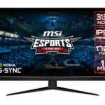 LCD Monitor MSI G321Q 32" Gaming Panel IPS 2560x1440 16:9 170Hz Matte 1 ms Tilt Colour Black G321Q  G321Q 4711377000208