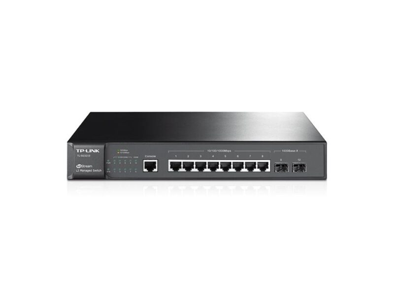 Switch TP-LINK Omada TL-SG3210 Type L2 8x10Base-T / 100Base-TX / 1000Base-T 2xSFP TL-SG3210  TL-SG3210 6935364020972