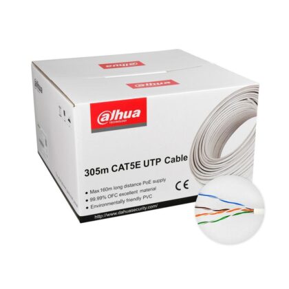 CABLE CAT5E UTP 305M WHITE/PFM920I-5EUN DAHUA  DH-PFM920I-5EUN 6939554931185