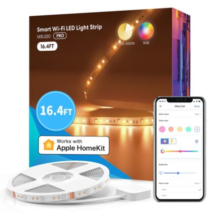 Smart Lightstrip MEROSS Smart WiFi LED Strip wtih RGBWW (5 meter) MSL320CPHK(EU)-5M-LIGHT  MSL320CPHK(EU)-5M-LIGHT 6973696561312