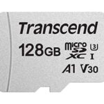 MEMORY MICRO SDXC 128GB/C10 TS128GUSD300S TRANSCEND  TS128GUSD300S 760557841142