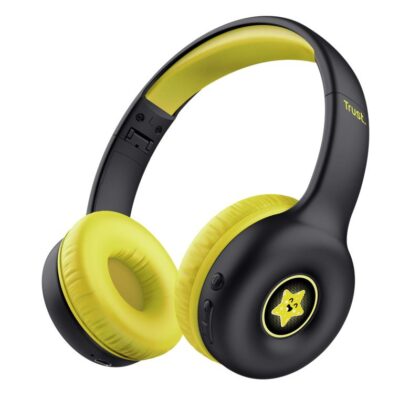 HEADPHONES WRL NOUNA KIDS/BLACK 25405 TRUST  25405 8713439254051