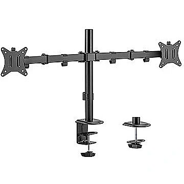 Gembird Adjustable desk 2-display mounting arm