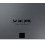 SSD SAMSUNG 870 QVO 4TB SATA 3.0 Write speed 530 MBytes/sec Read speed 560 MBytes/sec 2