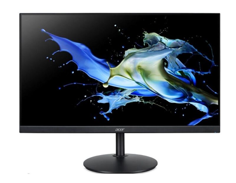 LCD Monitor ACER CBA242YABMIRX 23.8" Panel VA 1920x1080 16:9 75Hz 1 ms Speakers Swivel Pivot Height adjustable Tilt Colour Black UM.QB2EE.A01  UM.QB2EE.A01 4710886830856