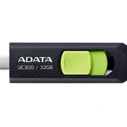 MEMORY DRIVE FLASH USB-C 32GB/ACHO-UC300-32G-RBK/GN ADATA  ACHO-UC300-32G-RBK/GN 4711085939111