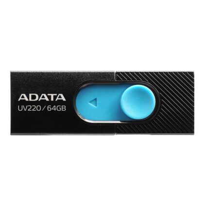 MEMORY DRIVE FLASH USB2 64GB/BLUE AUV220-64G-RBKBL ADATA  AUV220-64G-RBKBL 4713218462763