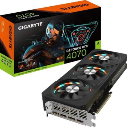 Graphics Card GIGABYTE NVIDIA GeForce RTX 4070 12 GB GDDR6X 192 bit PCIE 4.0 16x Dual Slot Fansink 1xHDMI 3xDisplayPort GV-N4070GAMINGOCV2-12GD  GV-N4070GAMINGOCV2-12GD 4719331314873