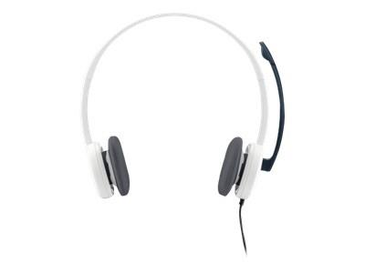 HEADSET STEREO H150/WHITE 981-000350 LOGITECH  981-000350 5099206028586