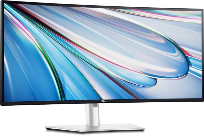 LCD Monitor DELL U3425WE 34" Curved/21 : 9 Panel IPS 3440x1440 21:9 120 Hz Matte 8 ms Speakers Swivel Height adjustable Tilt Colour Silver 210-BMDW  210-BMDW 5397184821503