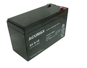 BATTERY 12V 9AH VRLA/AV9-12 T2 ACUMAX EMU  AV9-12T2 5902367801809