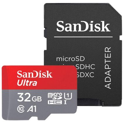 MEMORY MICRO SDHC 32GB UHS-I/W/A SDSQUA4-032G-GN6MA SANDISK  SDSQUA4-032G-GN6MA 619659184155