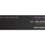 SSD WESTERN DIGITAL Black SN770 2TB M.2 PCIe Gen4 NVMe Write speed 4850 MBytes/sec Read speed 5150 MBytes/sec WDS200T3X0E  WDS200T3X0E 718037887357