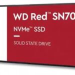 SSD WESTERN DIGITAL Red SN700 4TB M.2 NVMe Write speed 3100 MBytes/sec Read speed 3400 MBytes/sec TBW 5100 TB WDS400T1R0C  WDS400T1R0C 718037891422