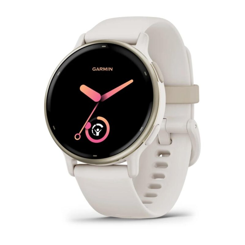 SMARTWATCH VIVOACTIVE 5/IVORY/GOLD 010-02862-11 GARMIN  010-02862-11 753759324919