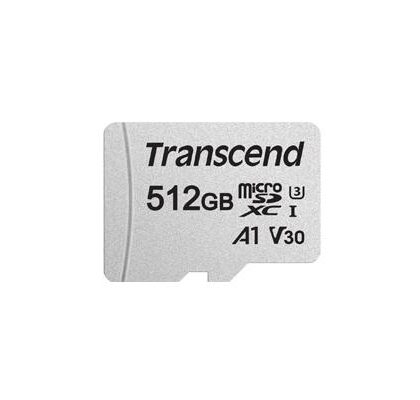 MEMORY MICRO SDXC 512GB W/A/TS512GUSD300S-A TRANSCEND  TS512GUSD300S-A 760557847335