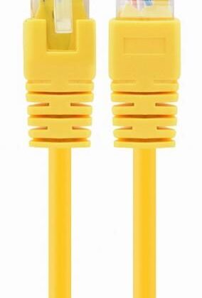 PATCH CABLE CAT5E UTP 5M/YELLOW PP12-5M/Y GEMBIRD  PP12-5M/Y 8716309038386