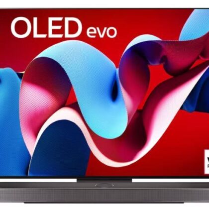 TV Set LG 55" OLED/4K/Smart 3840x2160 Wireless LAN Bluetooth webOS Black OLED55C41LA  OLED55C41LA 8806091898968