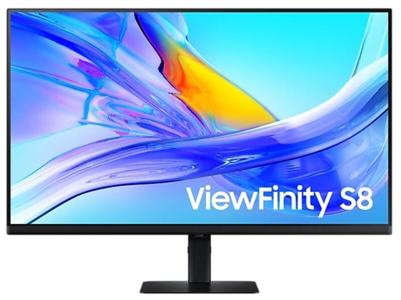 LCD Monitor SAMSUNG 27" 4K Panel IPS 3840x2160 16:9 60Hz 5 ms Swivel Pivot Height adjustable Tilt Colour Black LS27D800UAUXEN  LS27D800UAUXEN 8806095541945