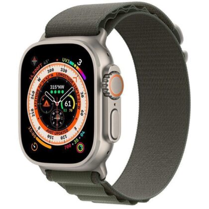 SMARTWATCH ULTRA 49MM GPS/TITANIUM/GREEN MNHJ3 APPLE  MNHJ3B/A 194253144410