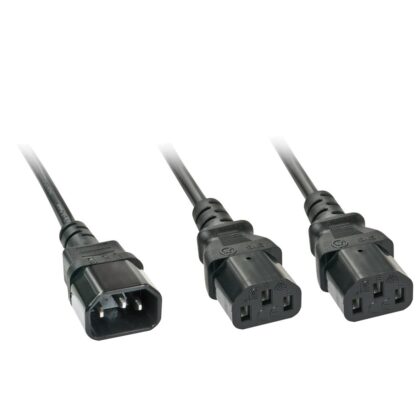 CABLE POWER C14 TO 2X C13/2M 30039 LINDY  30039 4002888300391