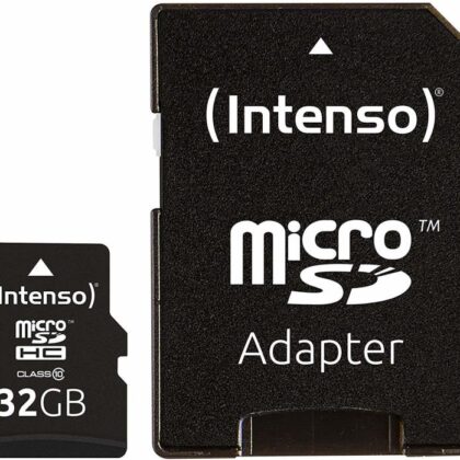 MEMORY MICRO SDHC 32GB C10/W/ADAPTER 3413480 INTENSO  3413480 4034303016662