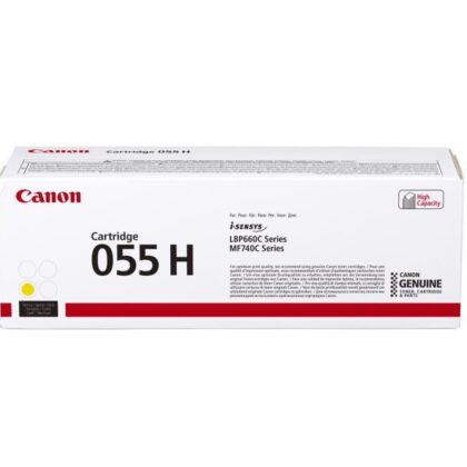 TONER YELLOW 5.9K CRG-055HY/3017C002 CANON  3017C002 4549292124729