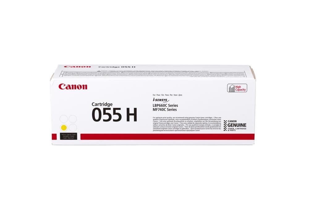 TONER YELLOW 5.9K CRG-055HY/3017C002 CANON  3017C002 4549292124729